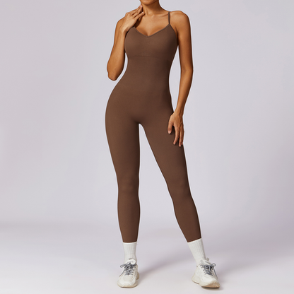 Sexy Hip Sports Dance Jumpsuit Pants