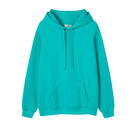 Hooded Sweatshirt with Print - Hip Hop Loose Jacket