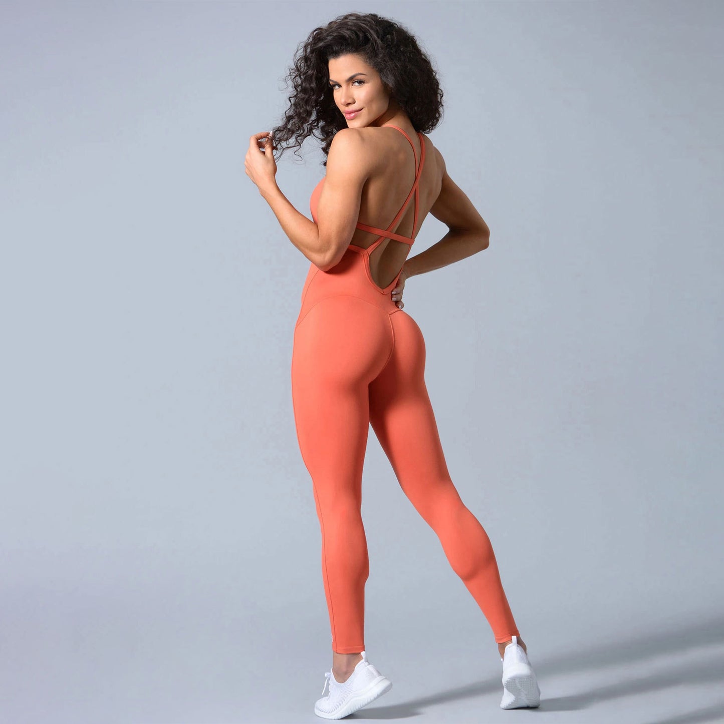 Sexy Hip Sports Dance Jumpsuit Pants