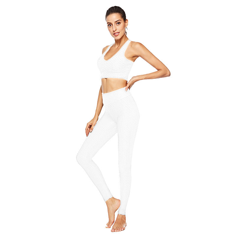Yoga Set with Leggings and Workout Gear